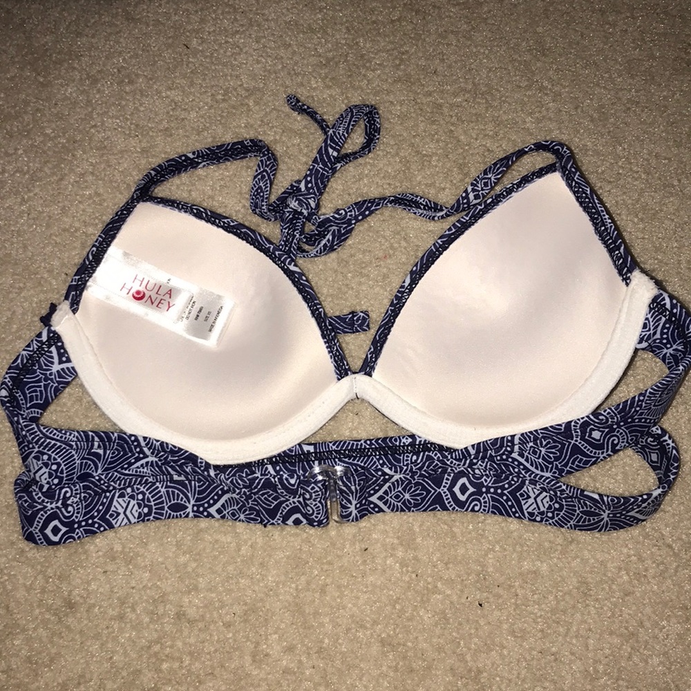 Patterned bikini top - Picture 2 of 2